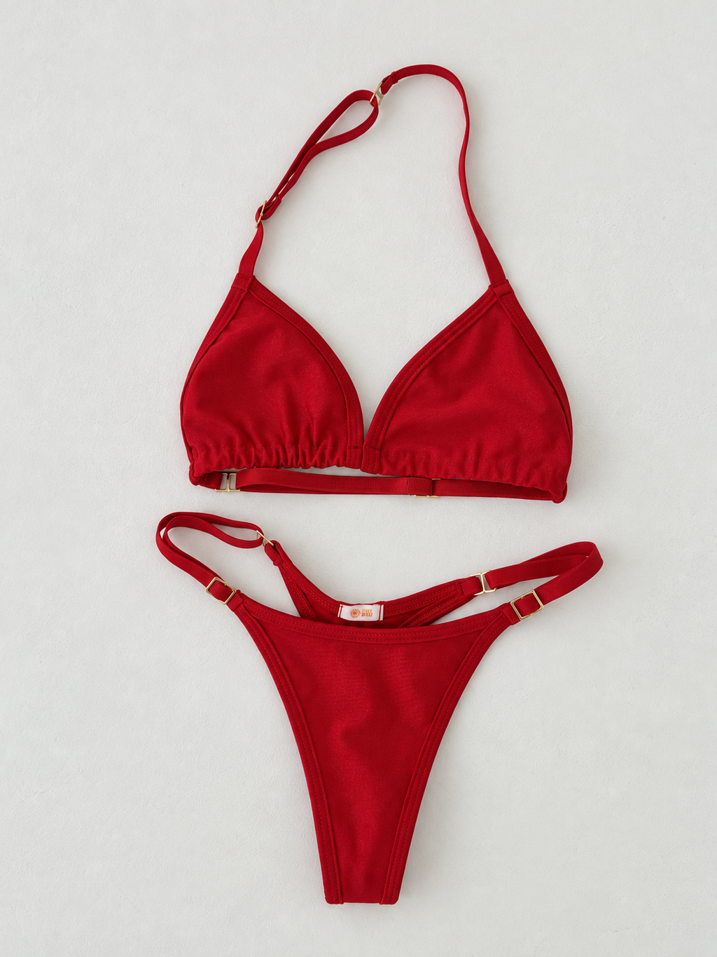 BIKINI IN A CAN RED SET