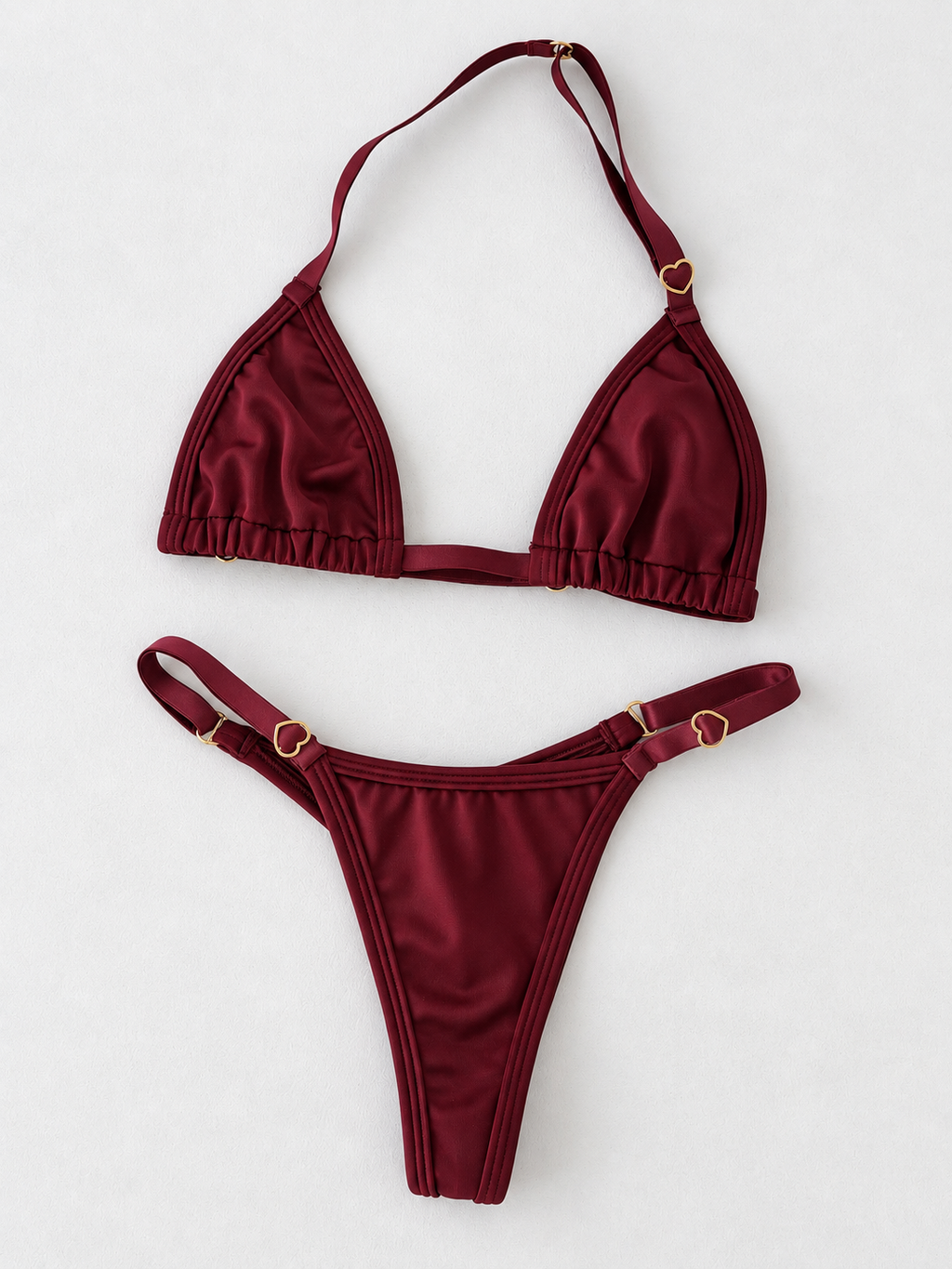 BIKINI IN A CAN BORDÔ SET